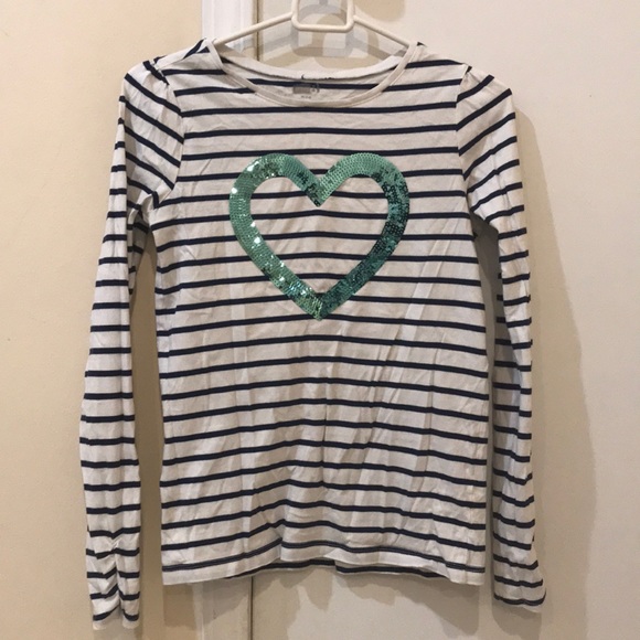 Crazy 8 Girl Long Sleeve T-shirt - Picture 1 of 2